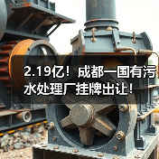 2.19亿!成都一国有污水处理厂挂牌出让!(图2) 2.19亿!成都一国有污水处理厂挂牌出让!(图2)