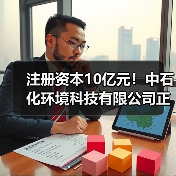 注册资本10亿元！中石化环境科技有限公司正式揭牌
