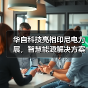 华自科技亮相印尼电力展,智慧能源解决方案获国际关注(图1) 华自科技亮相印尼电力展,智慧能源解决方案获国际关注(图1)