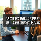 华自科技亮相印尼电力展,智慧能源解决方案获国际关注(图4) 华自科技亮相印尼电力展,智慧能源解决方案获国际关注(图4)