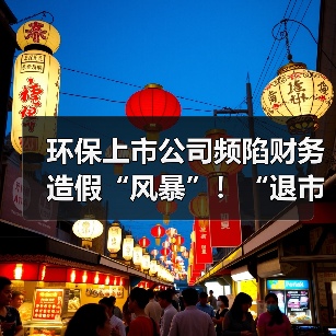 环保上市公司频陷财务造假“风暴”！“退市不免责”成常态