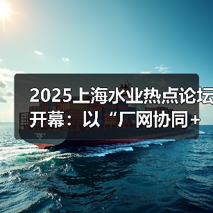 2025上海水业热点论坛开幕:以“厂网协同+数智引领”锚定水务高质量发展(图4) 2025上海水业热点论坛开幕:以“厂网协同+数智引领”锚定水务高质量发展(图4)