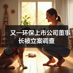 又一环保上市公司董事长被立案调查(图2) 又一环保上市公司董事长被立案调查(图2)