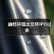 巍特环境北交所IPO过会(图3) 巍特环境北交所IPO过会(图3)