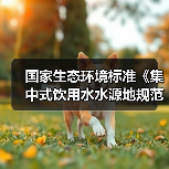 国家生态环境标准《集中式饮用水水源地规范化建设环境保护技术要求（征求意见稿）》（图3）