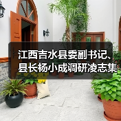 江西吉水县委副书记、县长杨小成调研凌志集团绿源污水处理厂(图2) 江西吉水县委副书记、县长杨小成调研凌志集团绿源污水处理厂(图2)