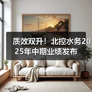 质效双升!北控水务2025年中期业绩发布(图4) 质效双升!北控水务2025年中期业绩发布(图4)
