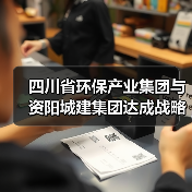 四川省环保产业集团与资阳城建集团达成战略合作(图1) 四川省环保产业集团与资阳城建集团达成战略合作(图1)
