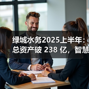 绿城水务2025上半年:总资产破 238 亿,智慧化 + 战略拓局双线发力(图1) 绿城水务2025上半年:总资产破 238 亿,智慧化 + 战略拓局双线发力(图1)