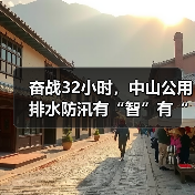 奋战32小时,中山公用排水防汛有“智”有“力”(图1) 奋战32小时,中山公用排水防汛有“智”有“力”(图1)
