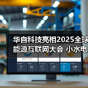华自科技亮相2025全球能源互联网大会 小水电技术创新探索与国际标准建言获广泛认同(图2) 华自科技亮相2025全球能源互联网大会 小水电技术创新探索与国际标准建言获广泛认同(图2)