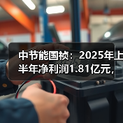 中节能国祯:2025年上半年净利润1.81亿元,同比下降6.16%(图2) 中节能国祯:2025年上半年净利润1.81亿元,同比下降6.16%(图2)