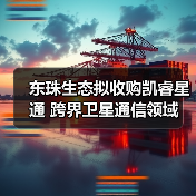 东珠生态拟收购凯睿星通 跨界卫星通信领域(图1) 东珠生态拟收购凯睿星通 跨界卫星通信领域(图1)