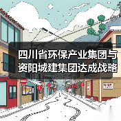 四川省环保产业集团与资阳城建集团达成战略合作(图1) 四川省环保产业集团与资阳城建集团达成战略合作(图1)