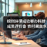 皖创环保成功举办科技成果评价会 农村黑臭水体治理技术达国际先进水平(图2) 皖创环保成功举办科技成果评价会 农村黑臭水体治理技术达国际先进水平(图2)