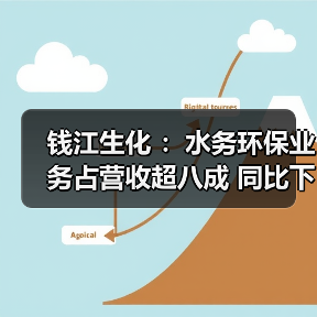 钱江生化 :水务环保业务占营收超八成 同比下降11.85%(图1) 钱江生化 :水务环保业务占营收超八成 同比下降11.85%(图1)