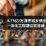 4.75亿!万源市城乡供水一体化工程建设项目被三大国企收入囊中（图2）