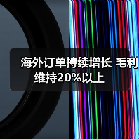 海外订单持续增长 毛利维持20%以上(图2) 海外订单持续增长 毛利维持20%以上(图2)