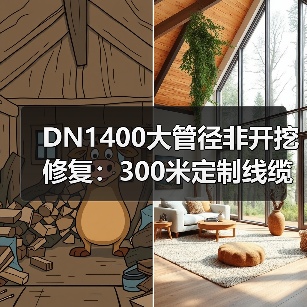 DN1400大管径非开挖修复:300米定制线缆柜成功突破长距离难题(图4) DN1400大管径非开挖修复:300米定制线缆柜成功突破长距离难题(图4)