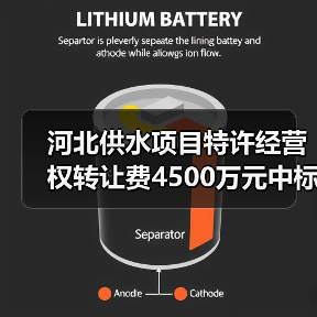 河北供水项目特许经营权转让费4500万元中标(图2) 河北供水项目特许经营权转让费4500万元中标(图2)