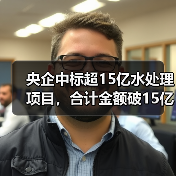 央企中标超15亿水处理项目,合计金额破15亿(图4) 央企中标超15亿水处理项目,合计金额破15亿(图4)