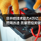 非开挖技术助力4万亿管网改造 质量管控关键(图1) 非开挖技术助力4万亿管网改造 质量管控关键(图1)