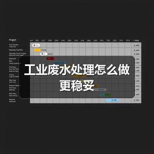 工业废水处理怎么做更稳妥
