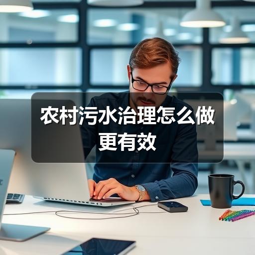 农村污水治理怎么做更有效