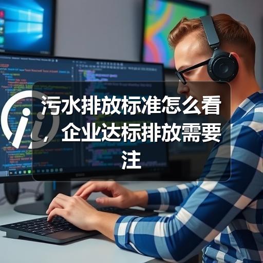 污水排放标准怎么看,企业达标排放需要注意什么