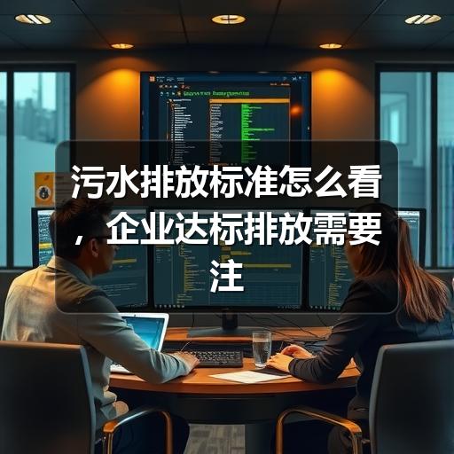 污水排放标准怎么看,企业达标排放需要注意什么