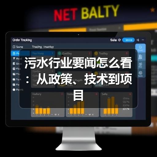 污水行业要闻怎么看:从政策、技术到项目动态的阅读指南
