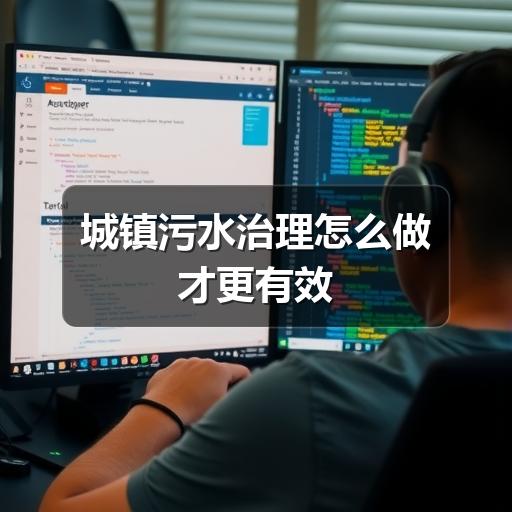 城镇污水治理怎么做才更有效