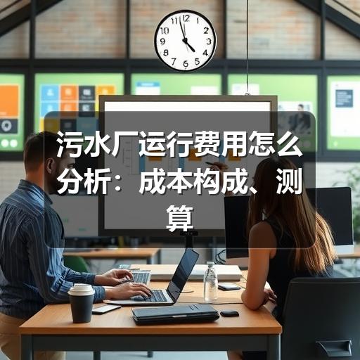 污水厂运行费用怎么分析:成本构成、测算方法与降本要点