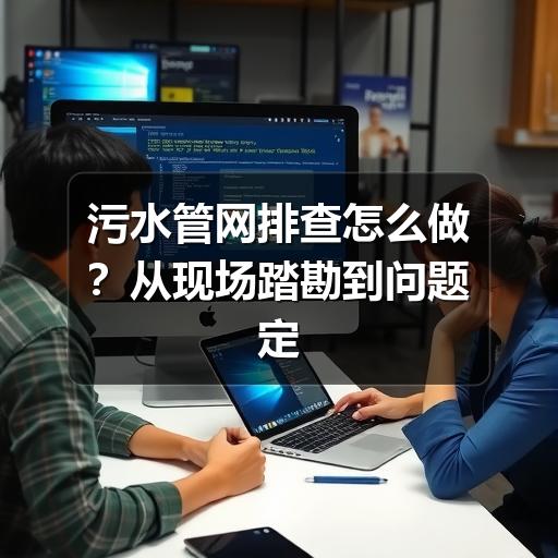 污水管网排查怎么做？从现场踏勘到问题定位的实用流程
