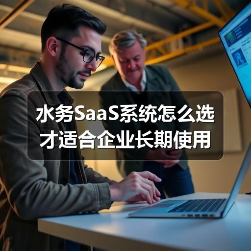 水务SaaS系统怎么选才适合企业长期使用