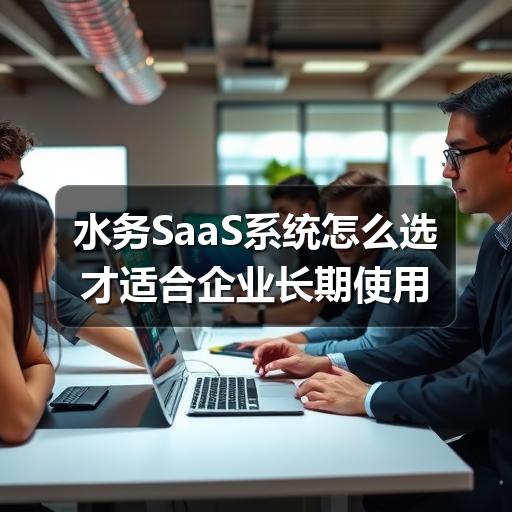 水务SaaS系统怎么选才适合企业长期使用