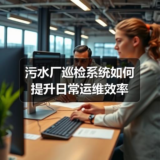 污水厂巡检系统如何提升日常运维效率