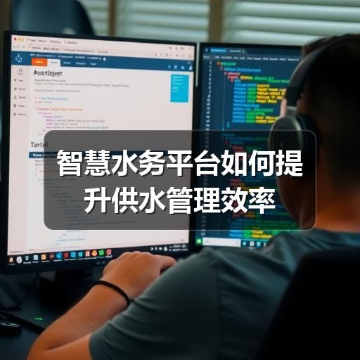 智慧水务平台如何提升供水管理效率