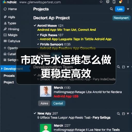 市政污水运维怎么做更稳定高效