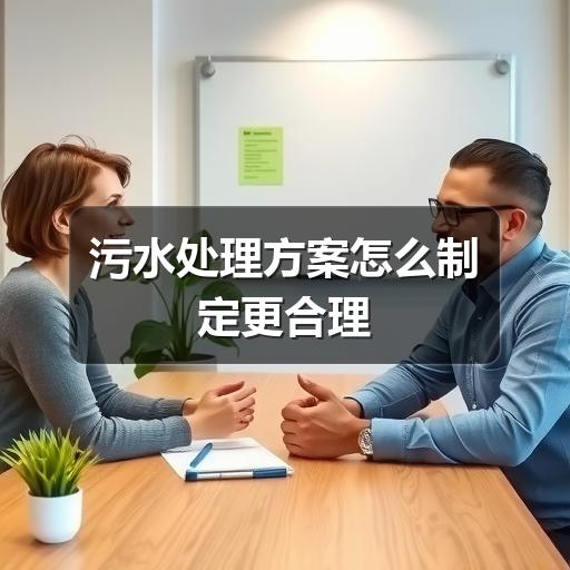 污水处理方案怎么制定更合理