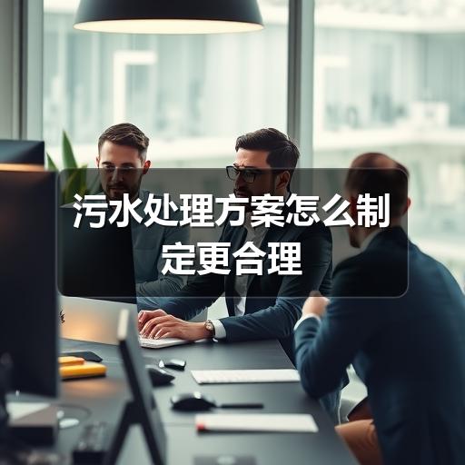 污水处理方案怎么制定更合理