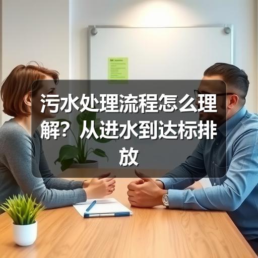 污水处理流程怎么理解？从进水到达标排放的关键步骤