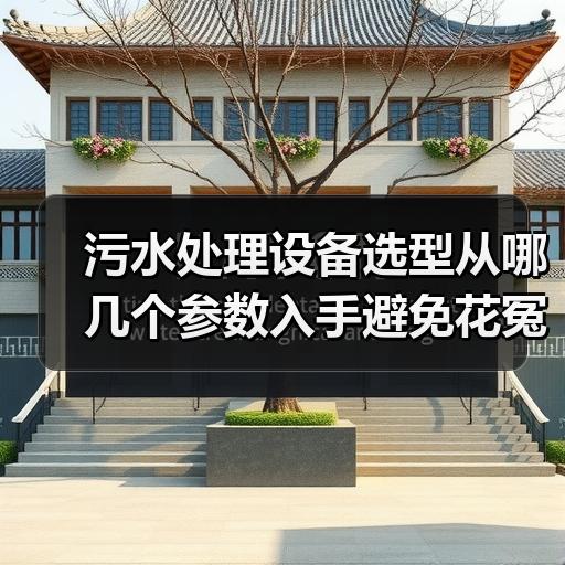 污水处理设备选型从哪几个参数入手避免花冤枉钱