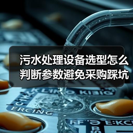污水处理设备选型怎么判断参数避免采购踩坑
