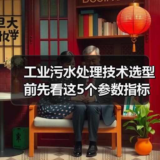 工业污水处理技术选型前先看这5个参数指标